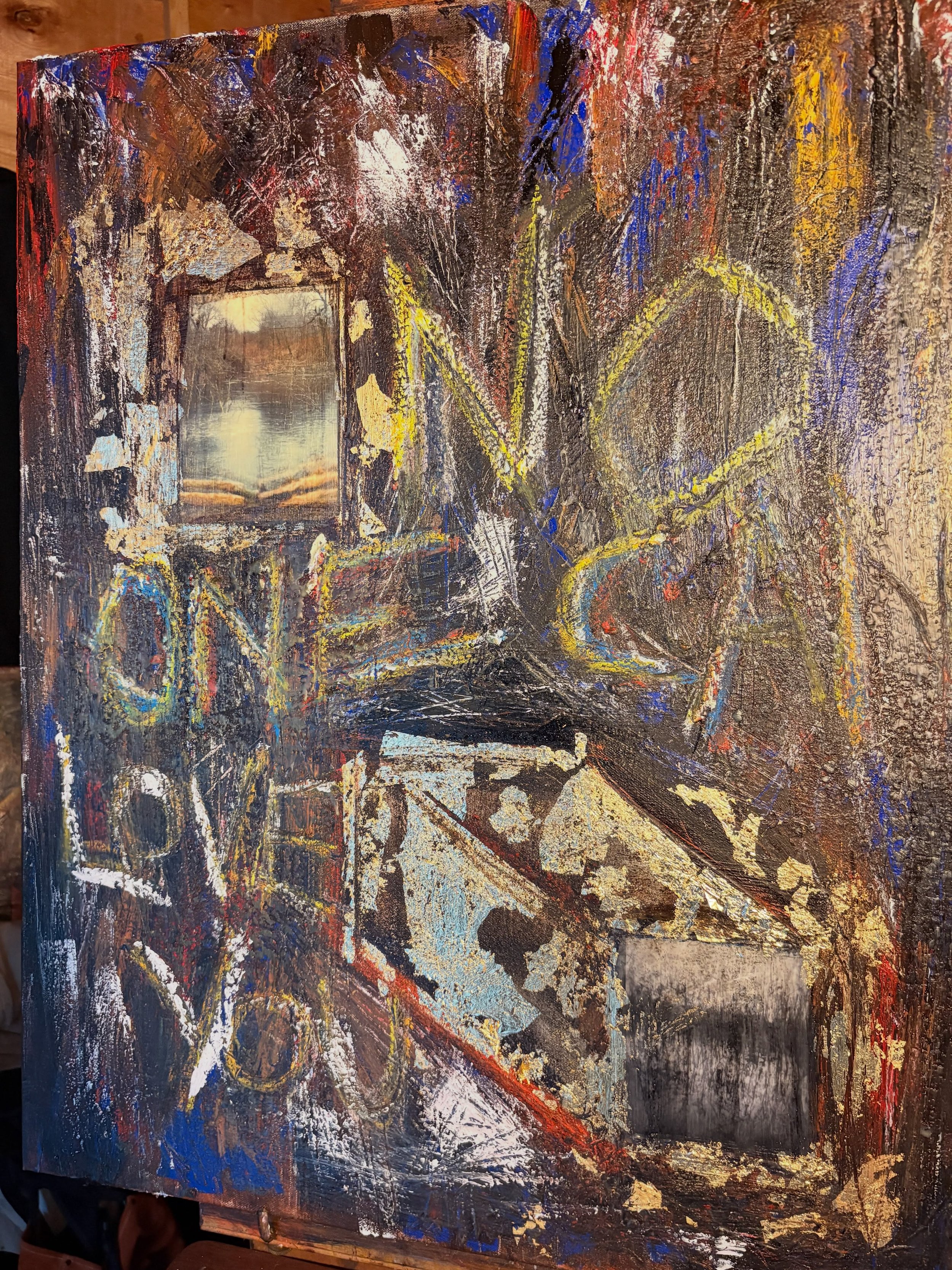 Intrusive thoughts edition&hellip;more layers. #mikhaelantonedangelo #memory