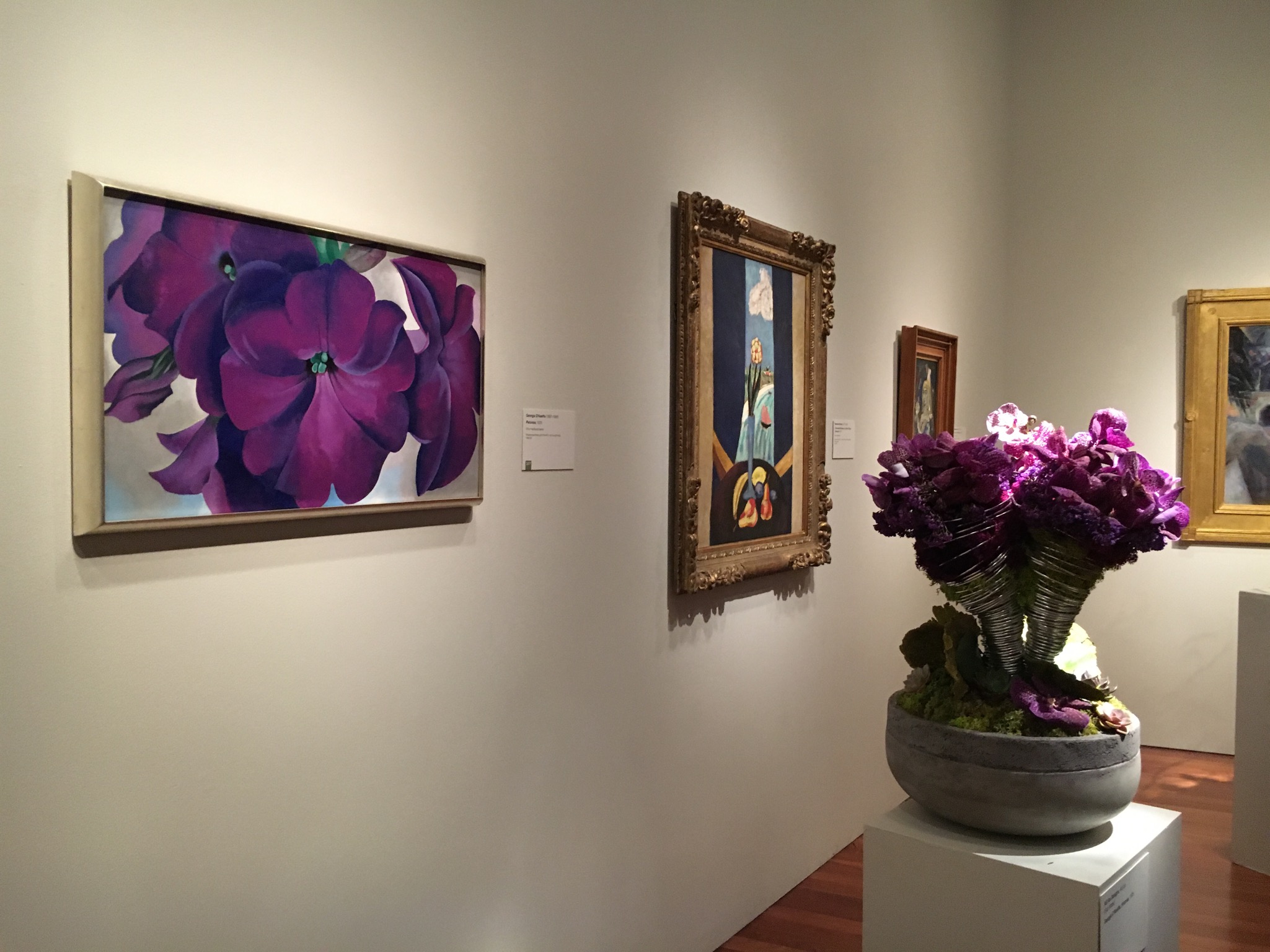 GEORGIA O'KEEFFE! Can you imagine getting to use this piece as your inspiration? 