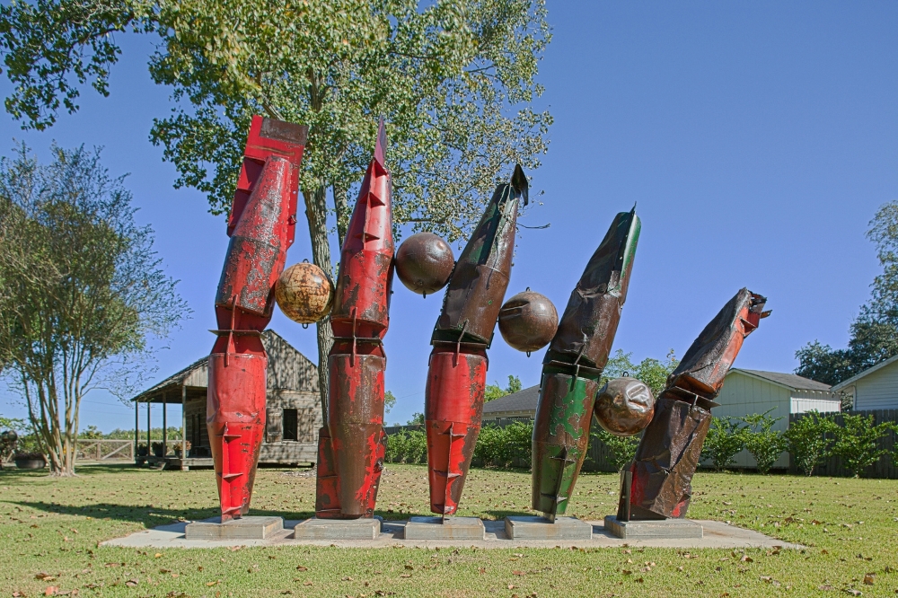 Buoyancy, 2010 Private commission for The St. Rose Project Outdoor Sculpture Garden , St. Rose, LA