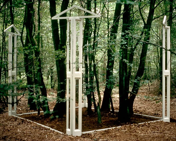 Inversion, 1997 Collaborative Exhibition, Chiltern Sculpture Trail Oxford, England