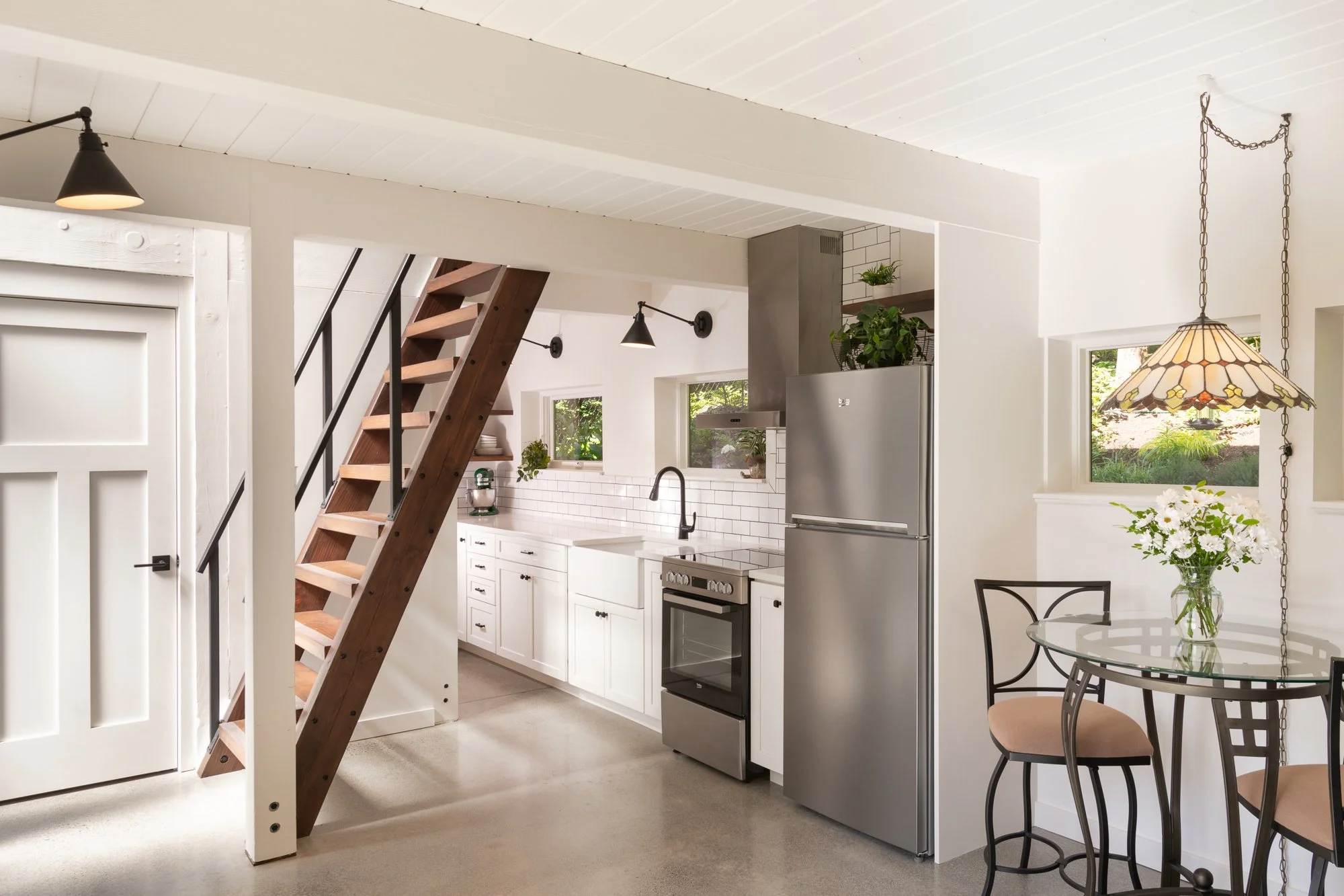 ADU, DADU, Backyard cottage, kitchen, compact living