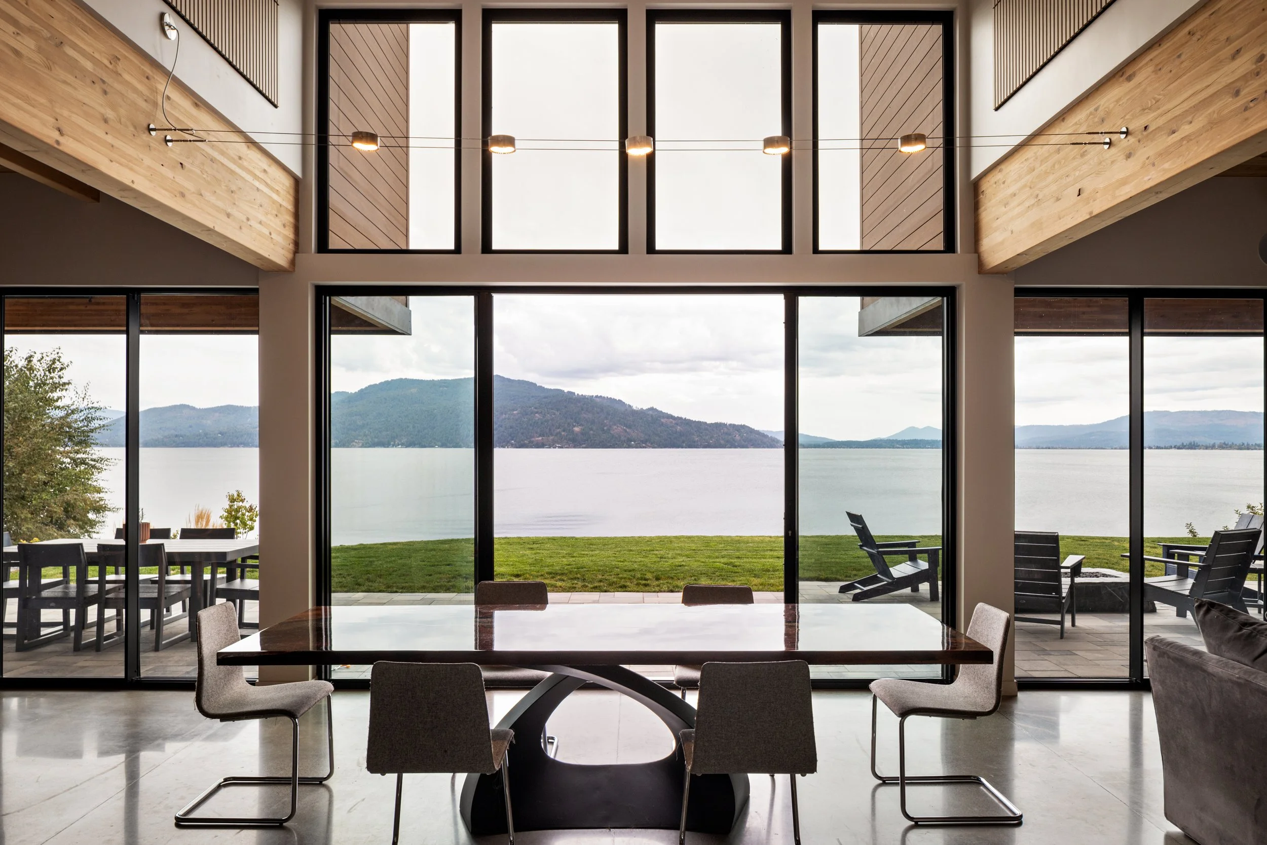 Whisky Jack, dining, views, glazing