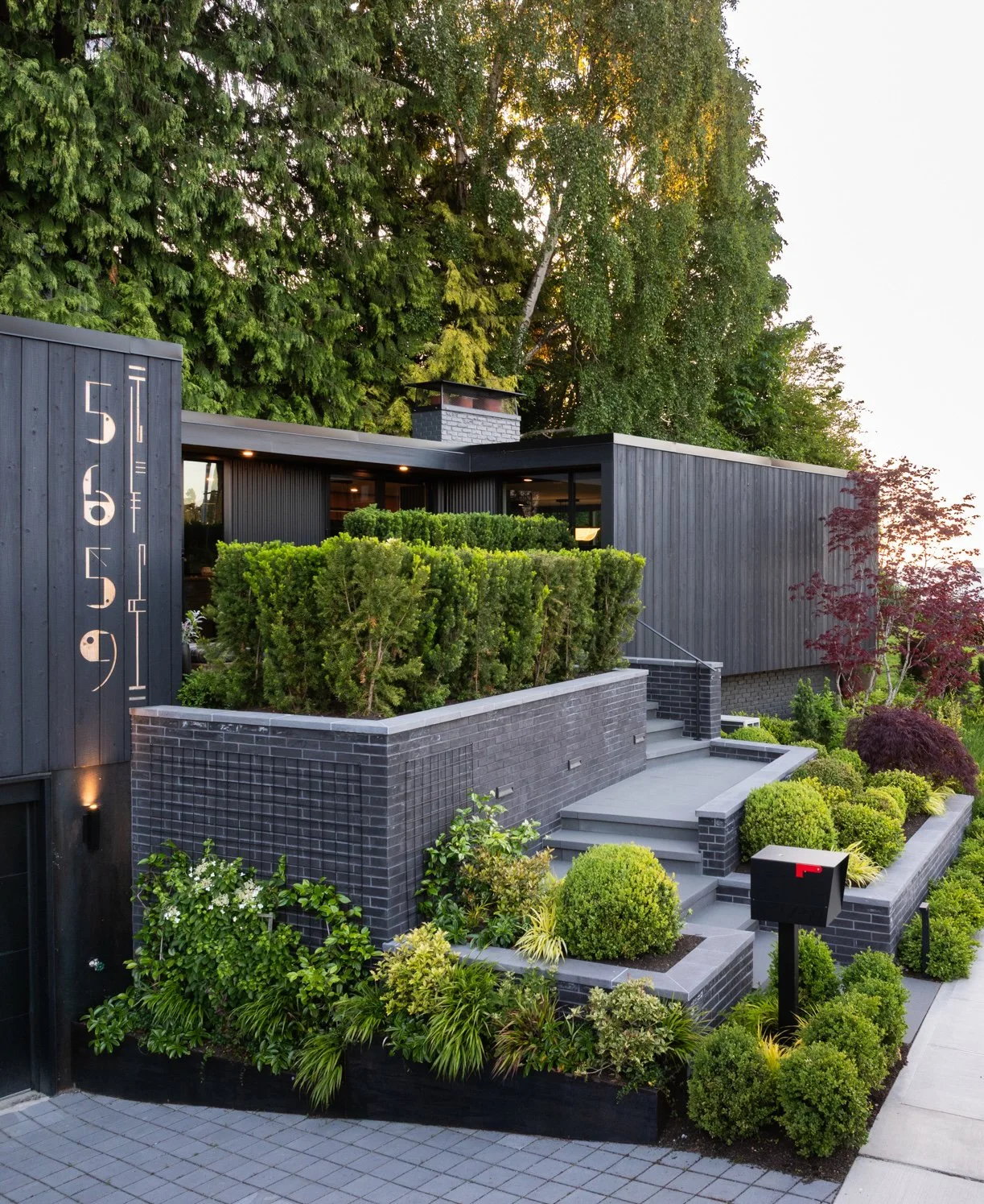 exterior, midcentury