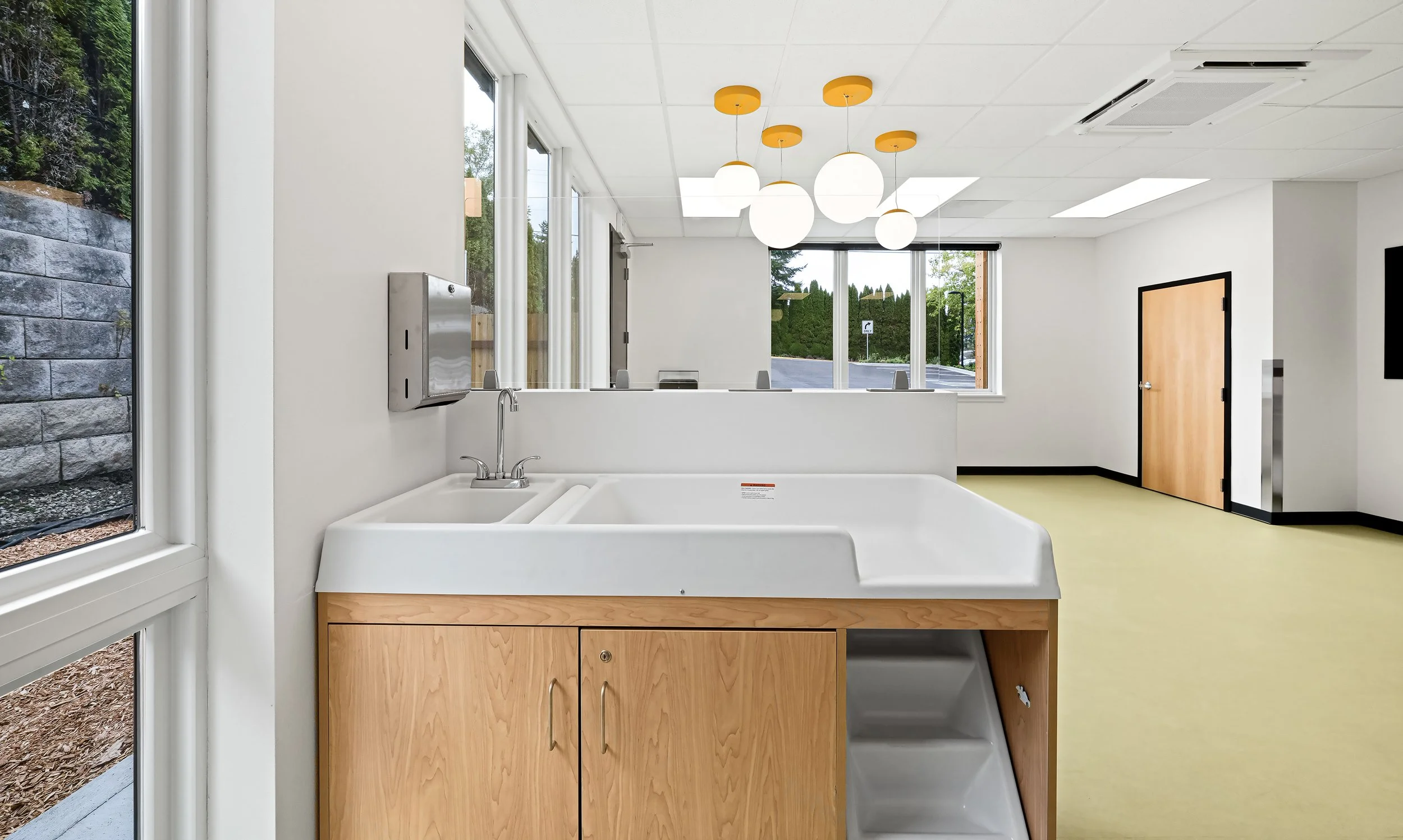 Early learning, ELC, changing station, classroom