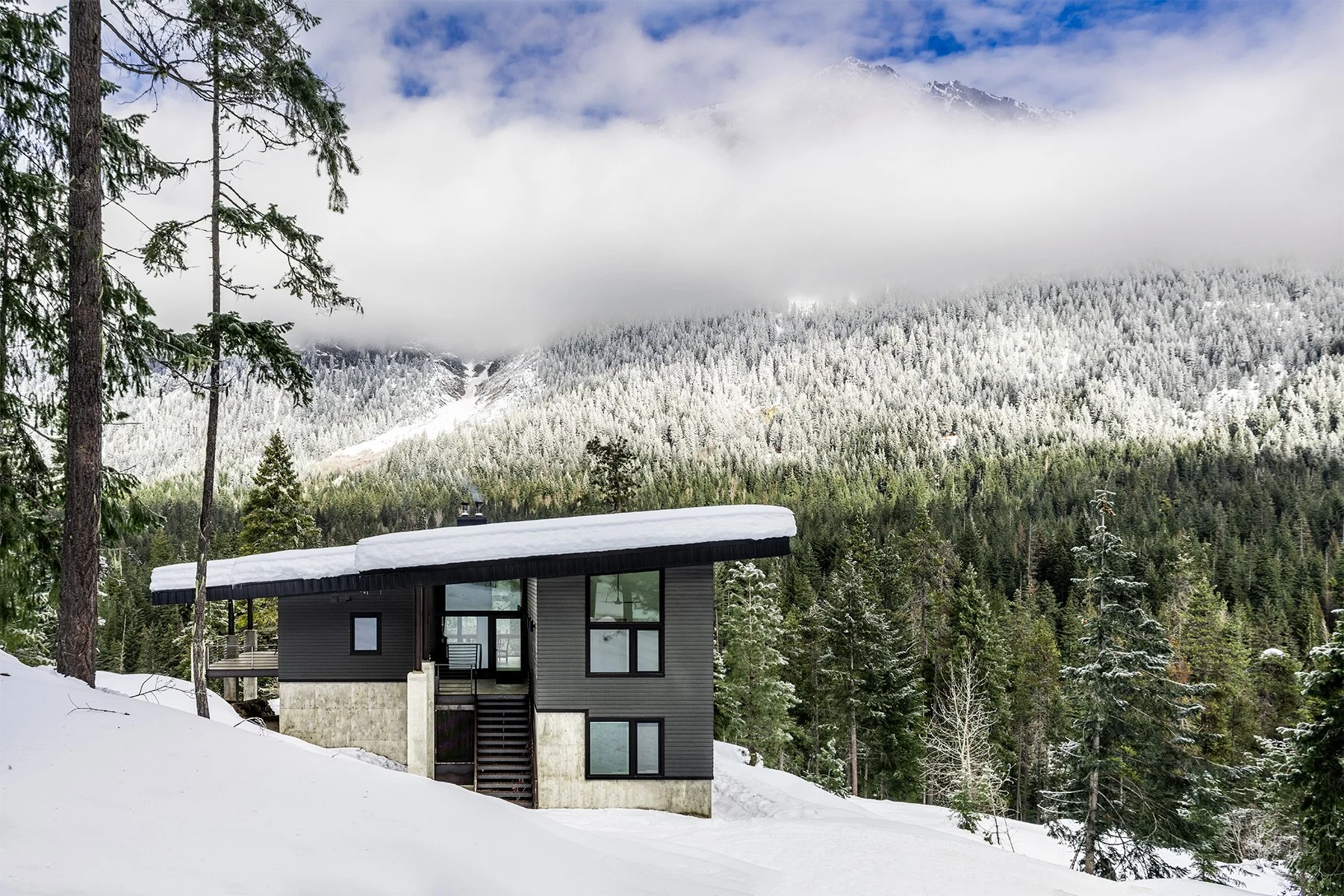 icicle creek retreat, off-grid cabin