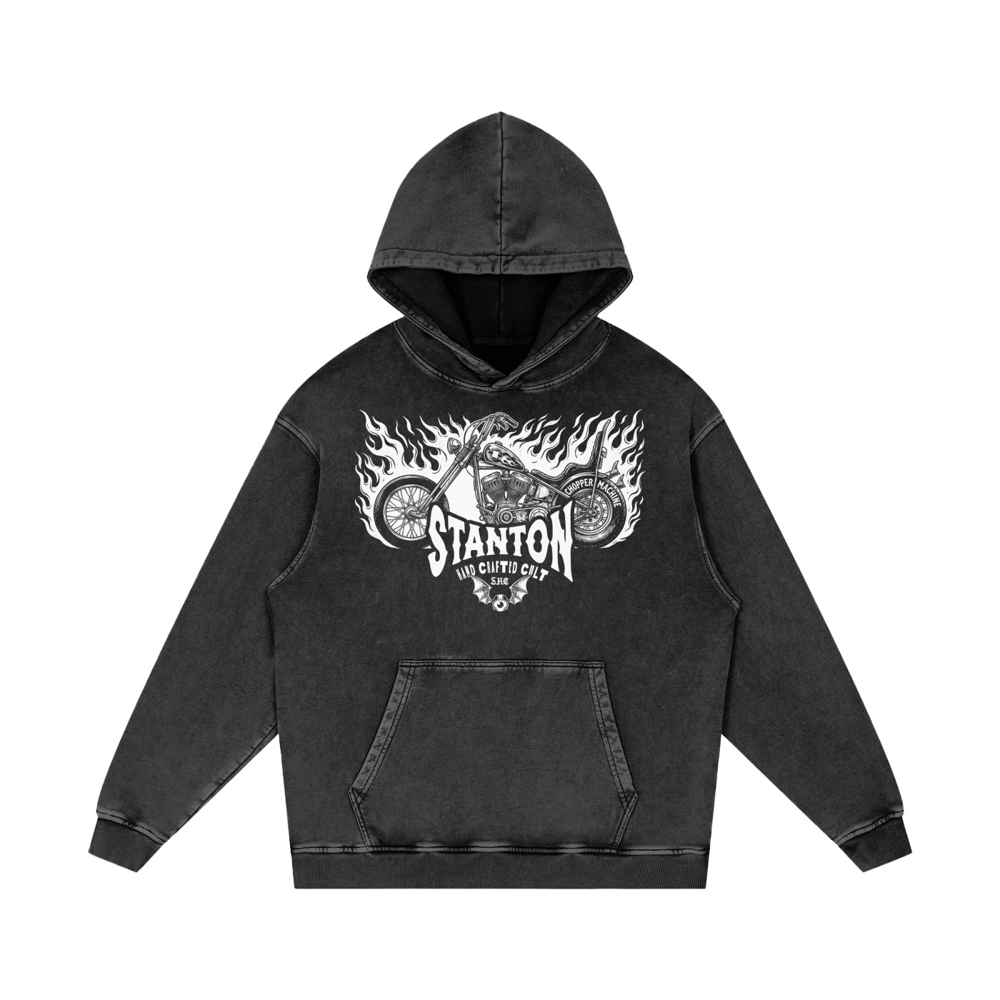 Chopper Cult Vintage Washed Hoodie