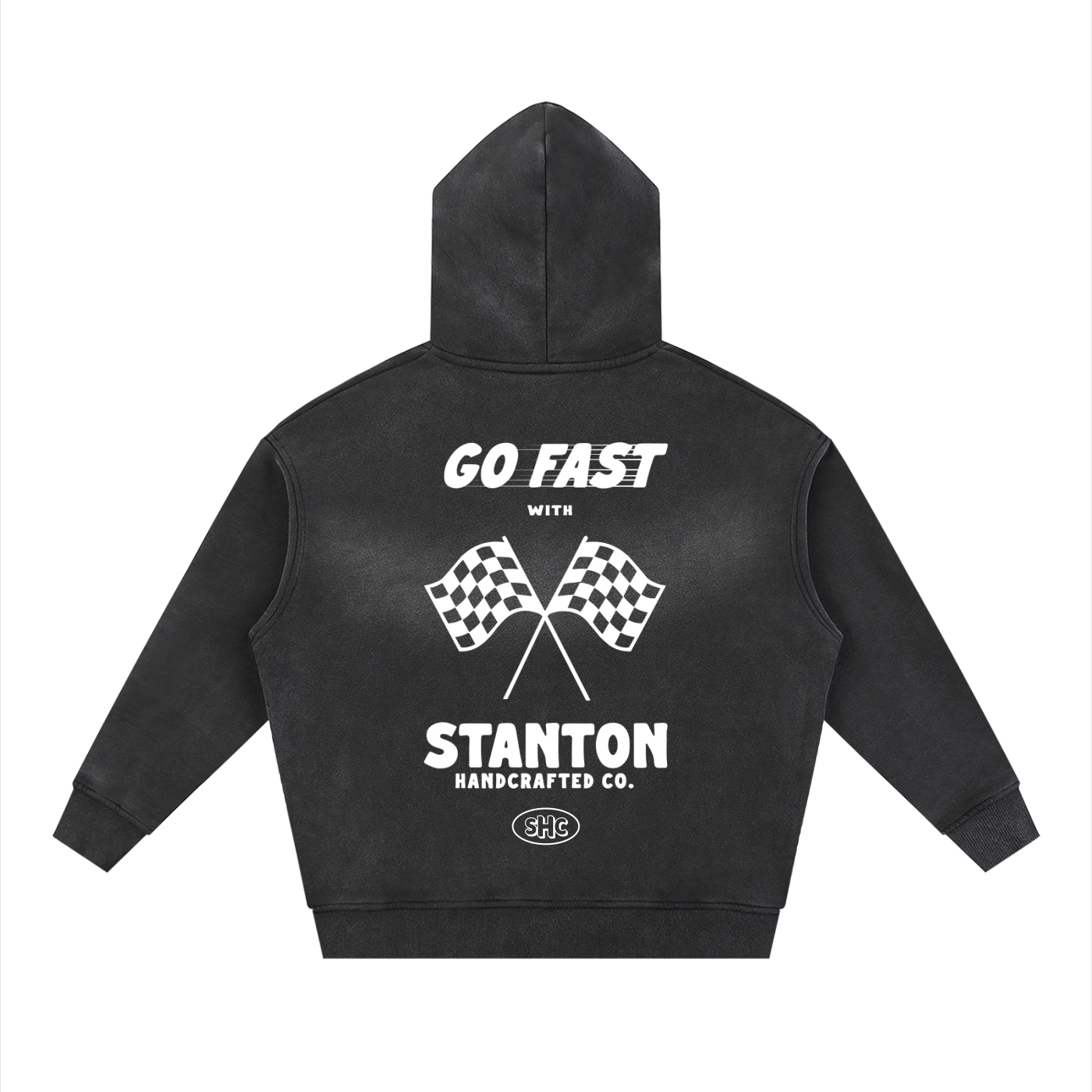 Go Fast Vintage Hoodie