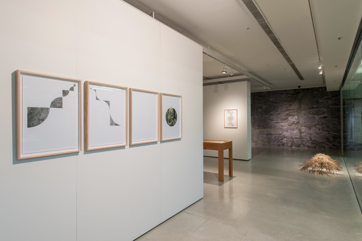 Blue Distance , installation view, UTS Gallery, Sydney photo: David Lawrey