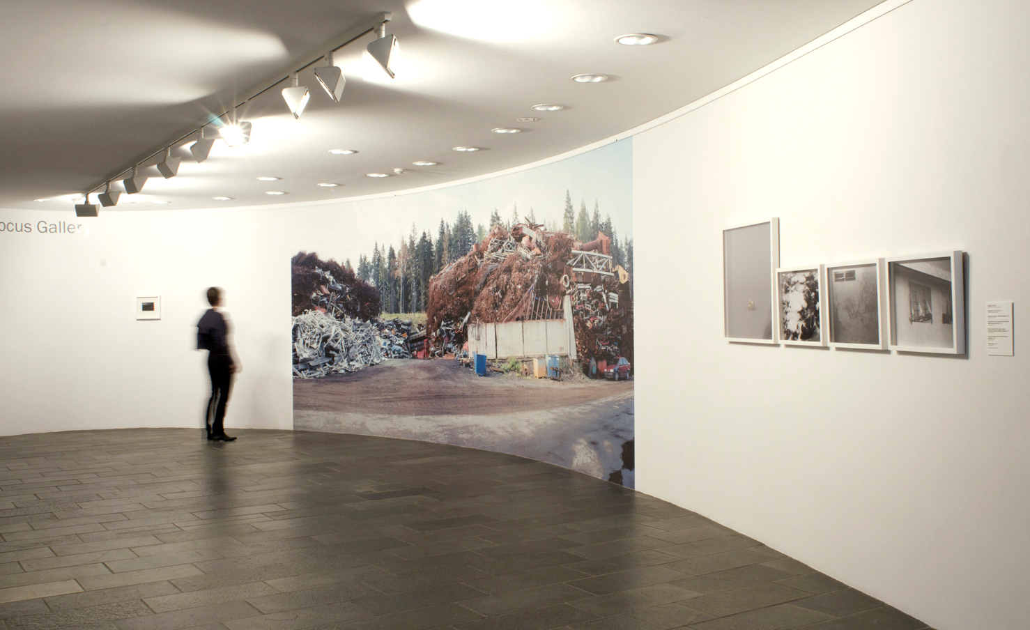    Displaced images of distant objects     2011  installation view 