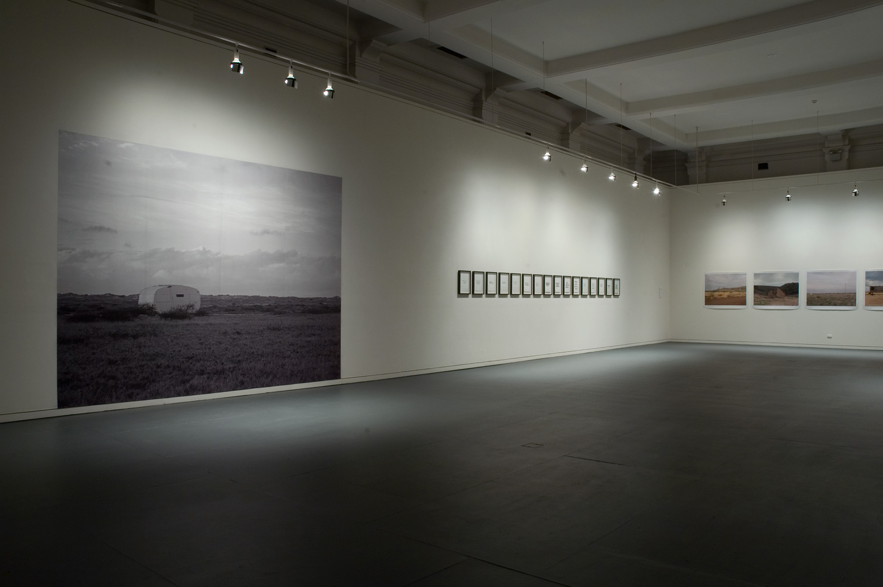    Gestures of the landscape     2009  installation view 