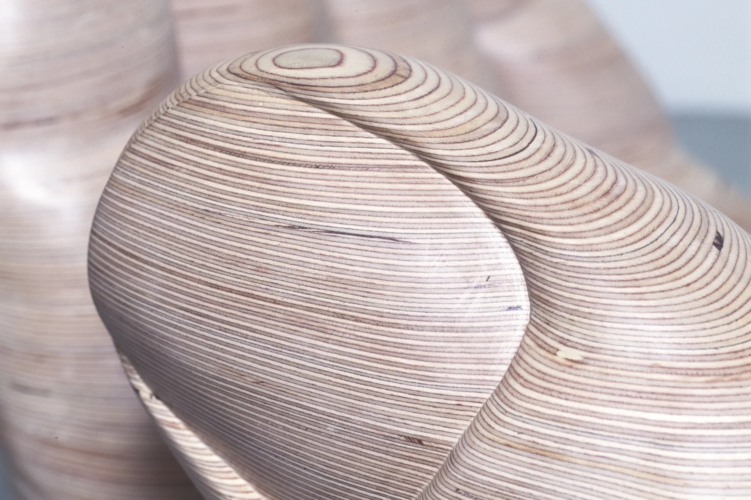  ARTIST HAND -&nbsp;Detail. Lounge chair /&nbsp;Sculpture of own hand in scale&nbsp;9:1.&nbsp;Owned by Cargill and Donna McMillan 