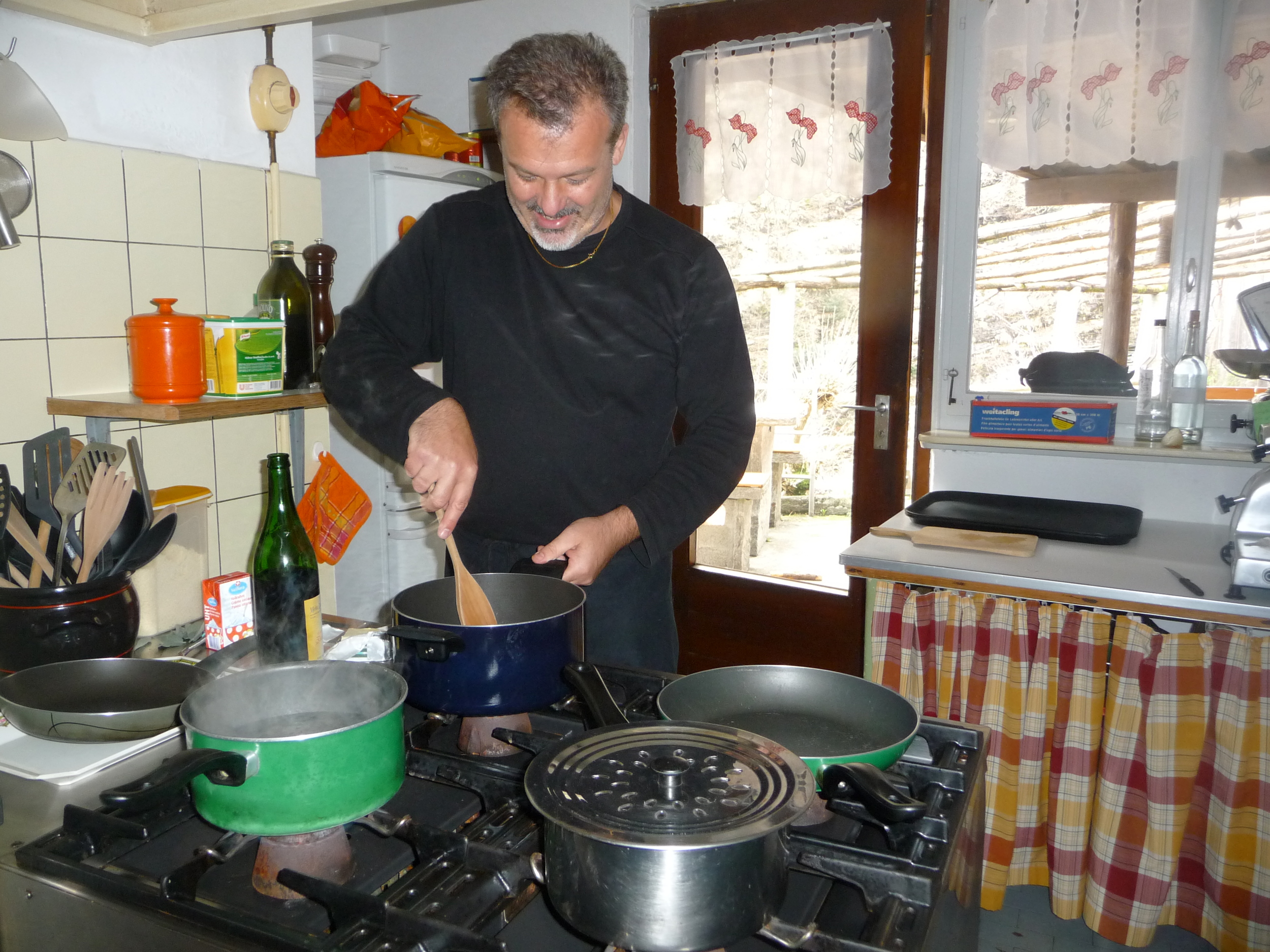 Mauro Ferrari at Ostaria Corippo