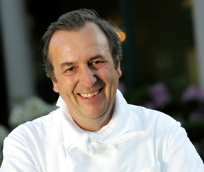 Chef Othmar Schlegel of the Castello del Sole