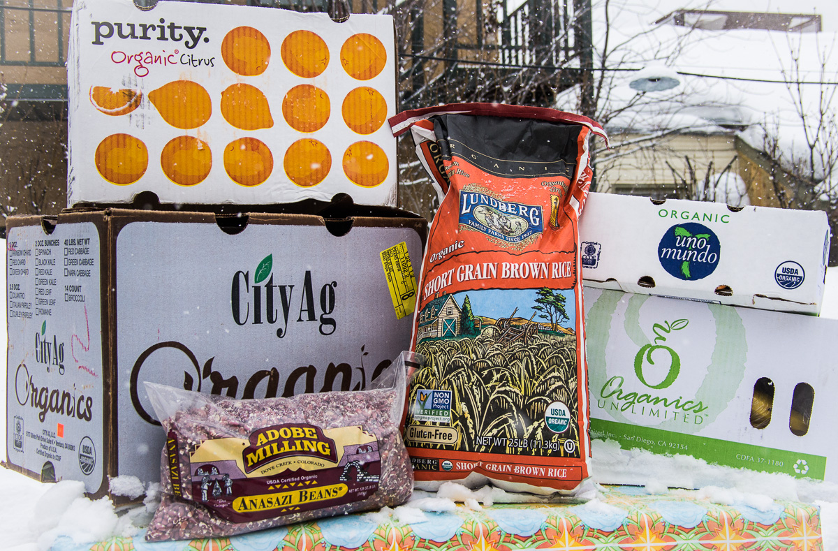 Just a few examples of some of our organic supplies