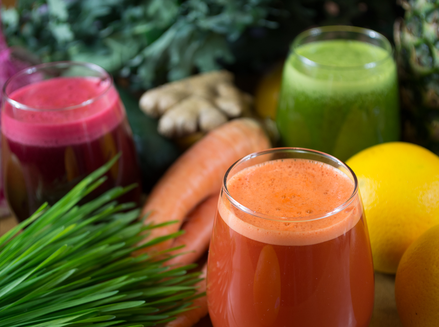 Fresh organic juices!
