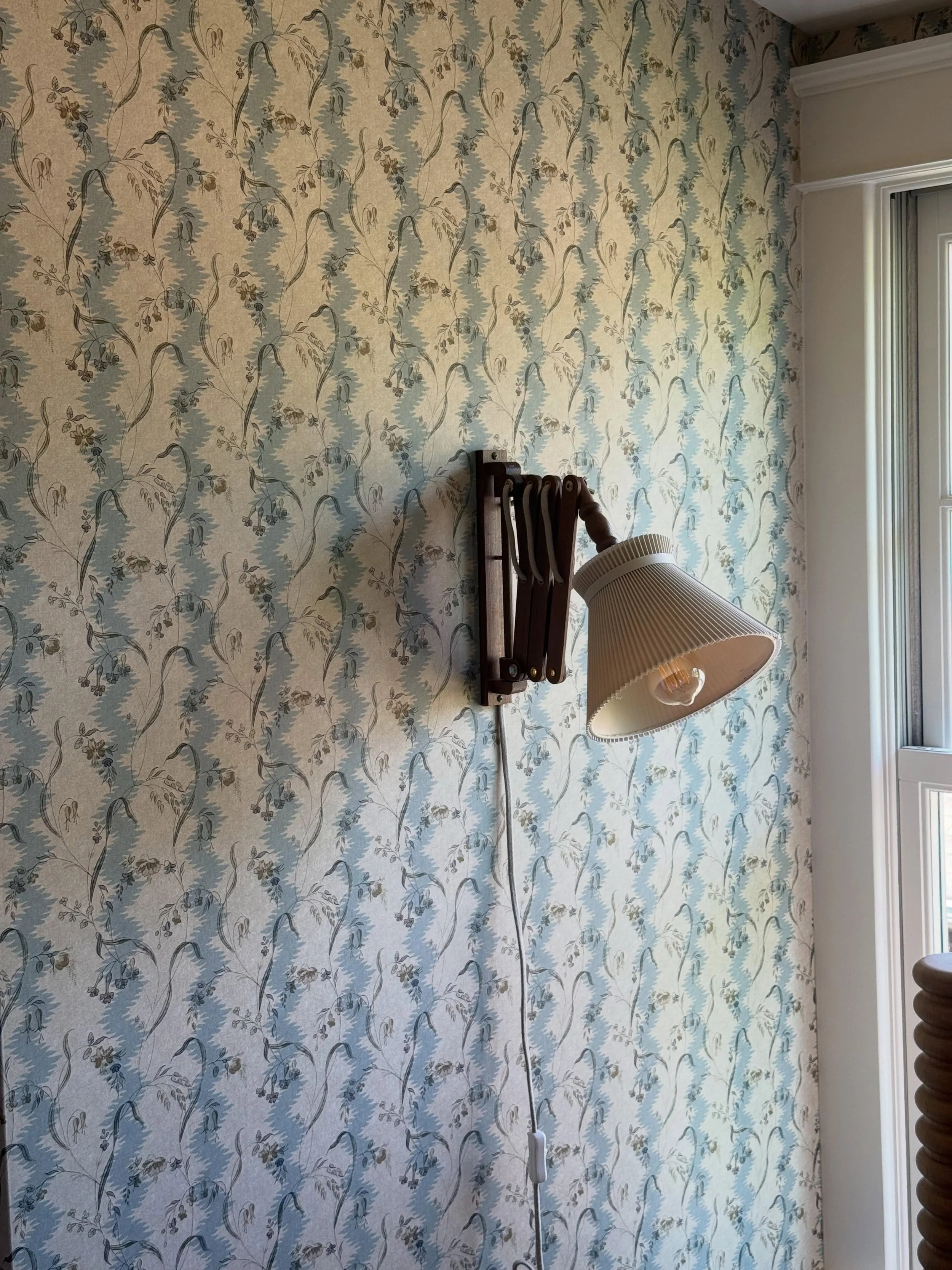 A moment for the wallpapers at one of our projects in Sylvan Park 😍