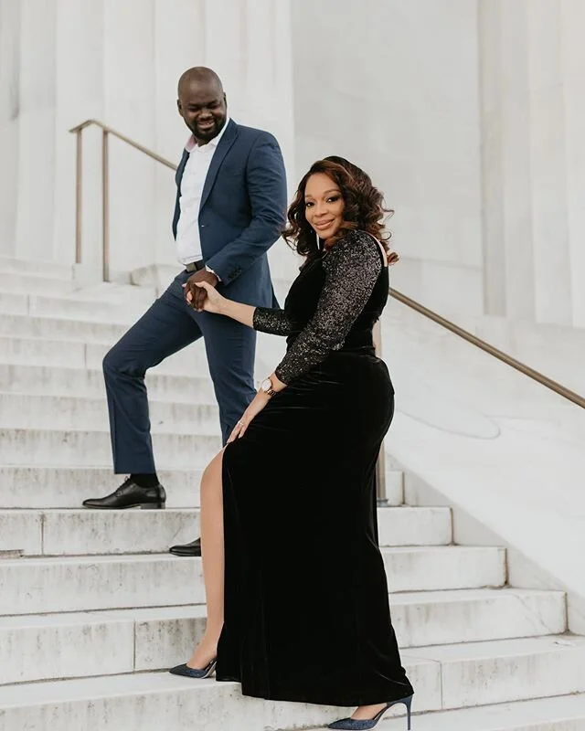 Started out the year photographing these two in Washington DC yesterday! We had so much fun with Darlene and Supo! Their bubbly and happy personality made our jobs so fun and easy! 😍😍😍💕💕💕