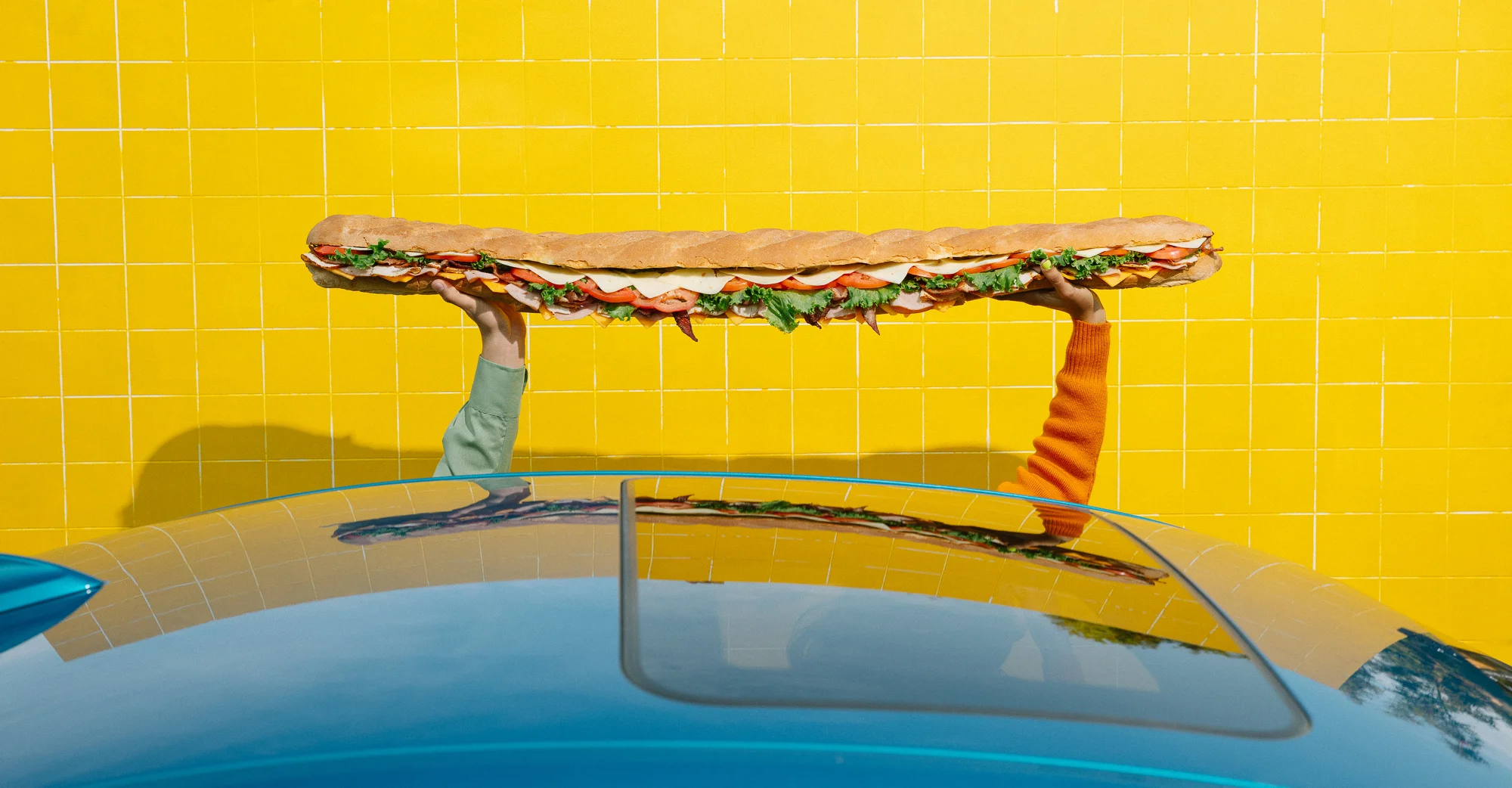 Another wonderful collaboration with my friends at Postmates . I worked directly with the Postmates team to create a unique image library that could help set the tone for where this magical brand is headed. It was not only a blast to make but it has been really awesome to see this imagery utilized in a number of ways, including large prints covering the walls of Postmates headquarters to airing in a broadcast spot during the 2019 Oscars. Somebody pinch me.