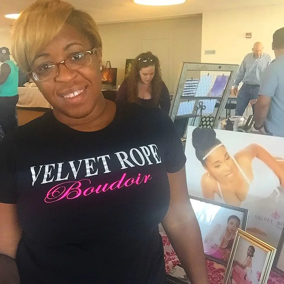 Vernesa - owner/Photographer Velvet Rope Boudoir