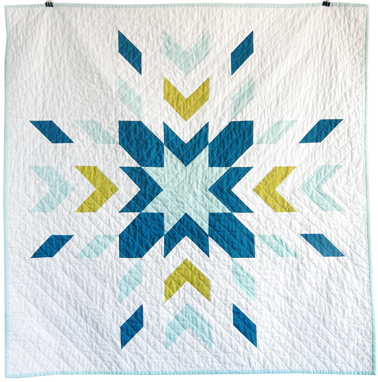 Glacier Modern Quilt Pattern (PDF) | QLT Studio