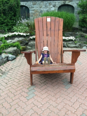 My daughter, who enjoys being photographed