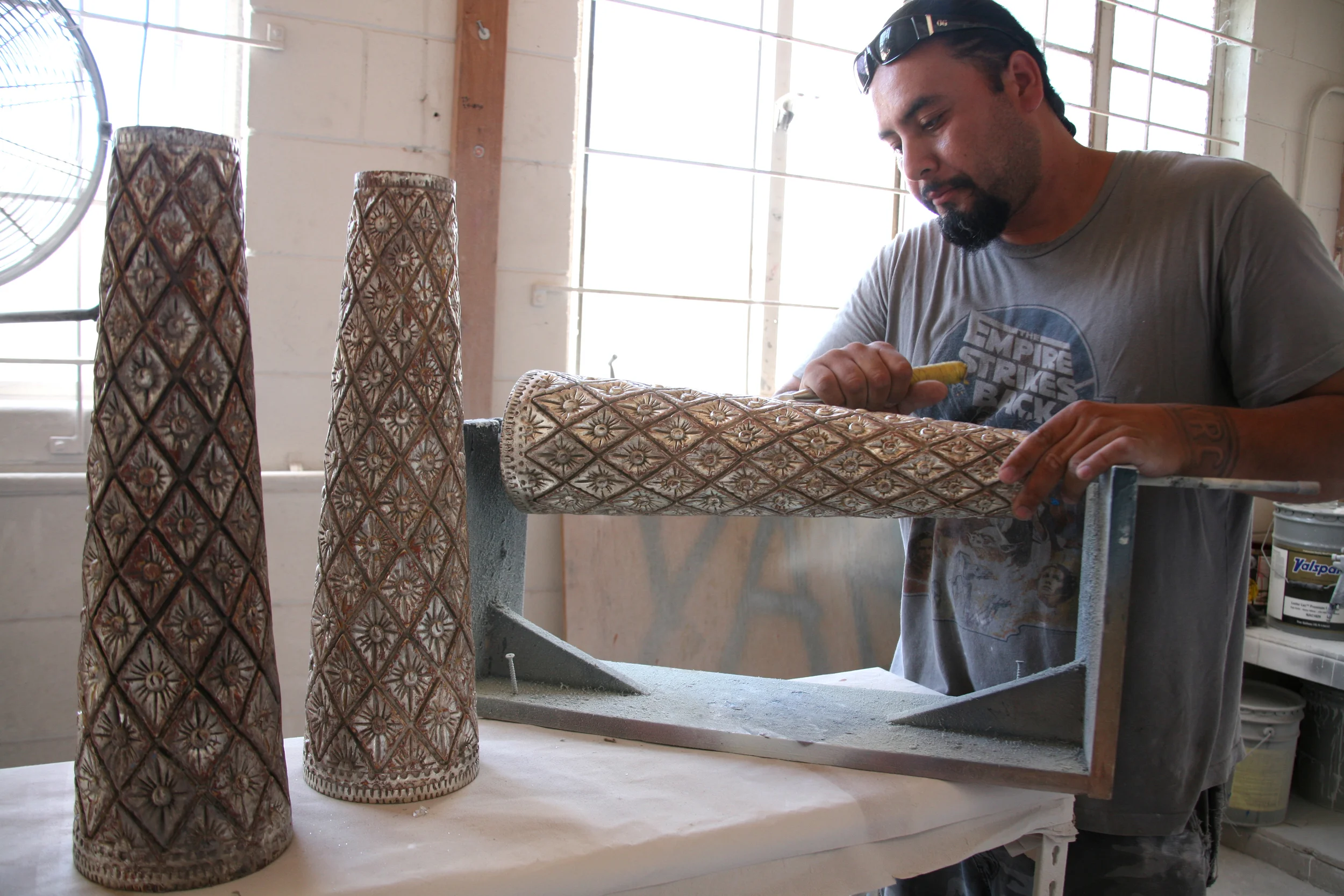 Water gilding the Marina Table Lamp