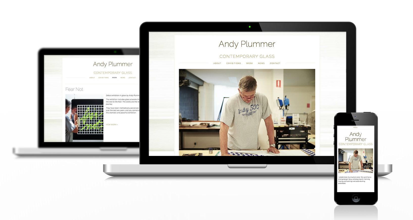 Web site design, domain management, web site build, deploy, content management setup. www.andyplummer.com.au