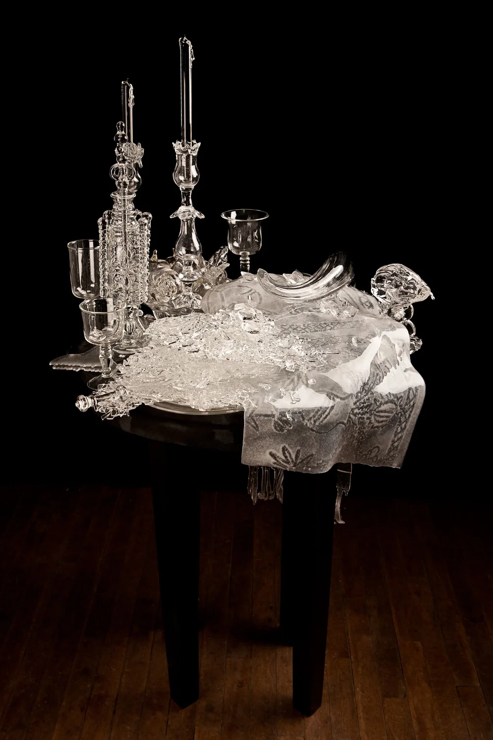 Laid Table with Etrog Container and Purim Pastry Molds.hi.res.back.jpg