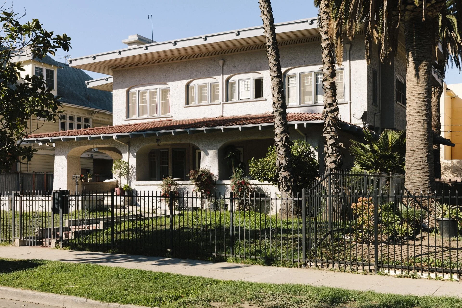 The former home of Norman Houston, who co-founded Golden State Mutual Life Insurance Company.