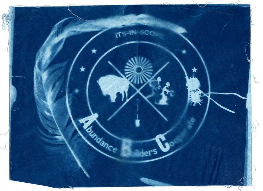 Abundance Builders Cooperate Crest Sun Print