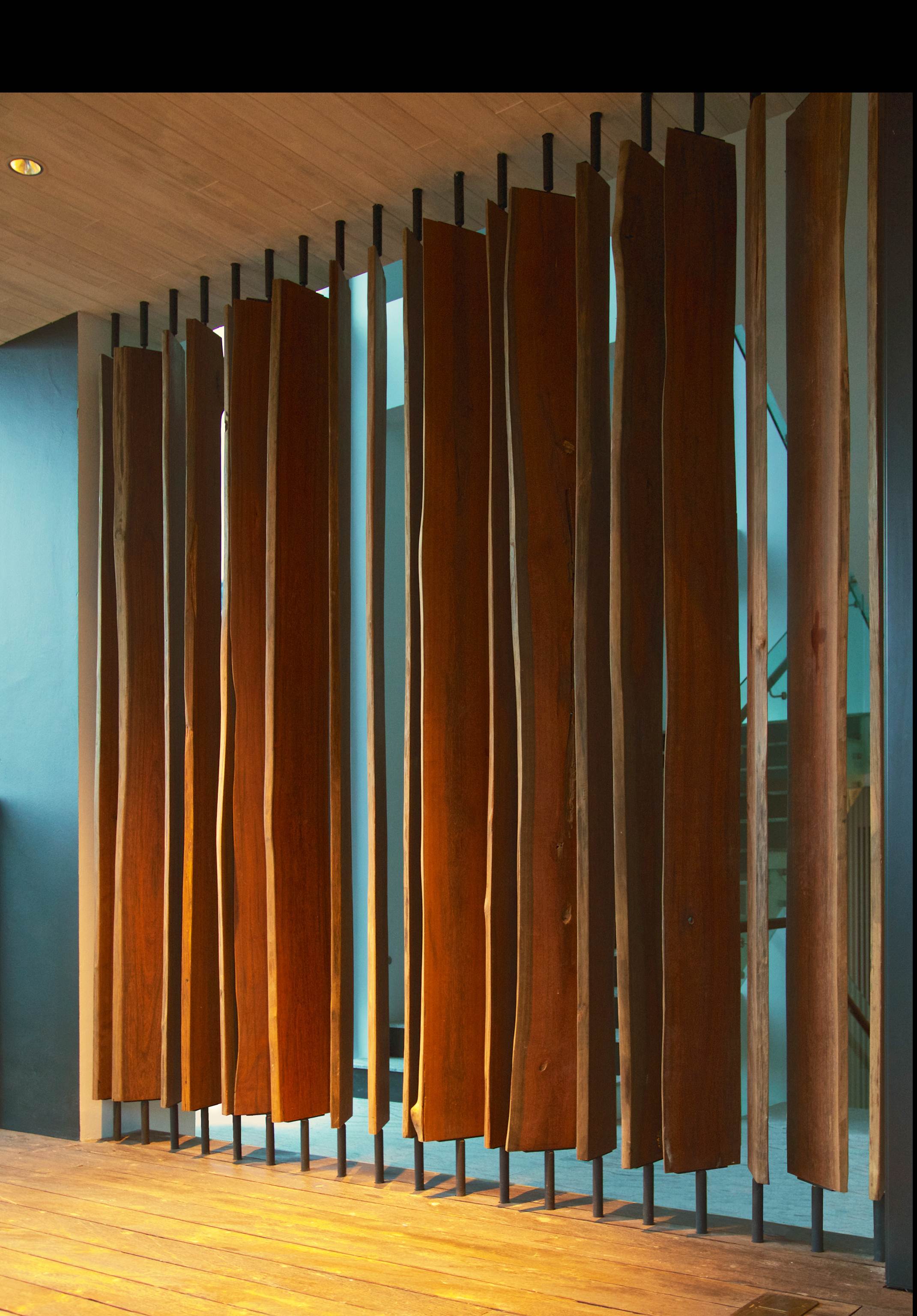 面板壁板Ulin室内设计回收木材