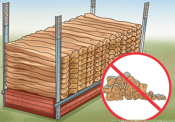 How to store your firewood for winter Kaltimber Timber merchant Flooring shop