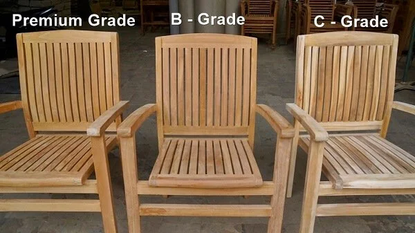 What are the different teak grades Kaltimber Timber merchant