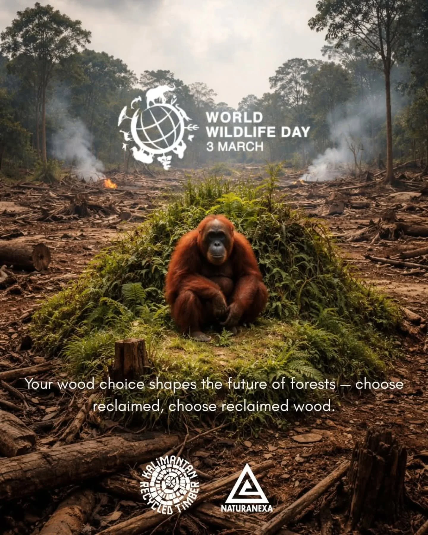 World Wildlife Day &ndash; 3 March 2026

Forests don&rsquo;t disappear overnight &mdash; they disappear choice by choice.

Today is a reminder that architecture, design, and construction are never neutral. The timber we specify either fuels deforesta