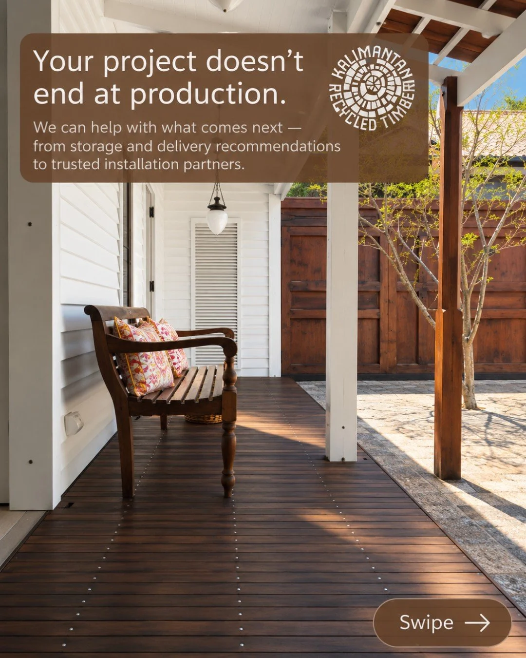 Your order doesn&rsquo;t have to leave our premises the moment production is complete.

Kaltimber can store your purchased products for up to 30 days, subject to our storage terms and conditions, with your materials segregated and clearly marked.

Wh