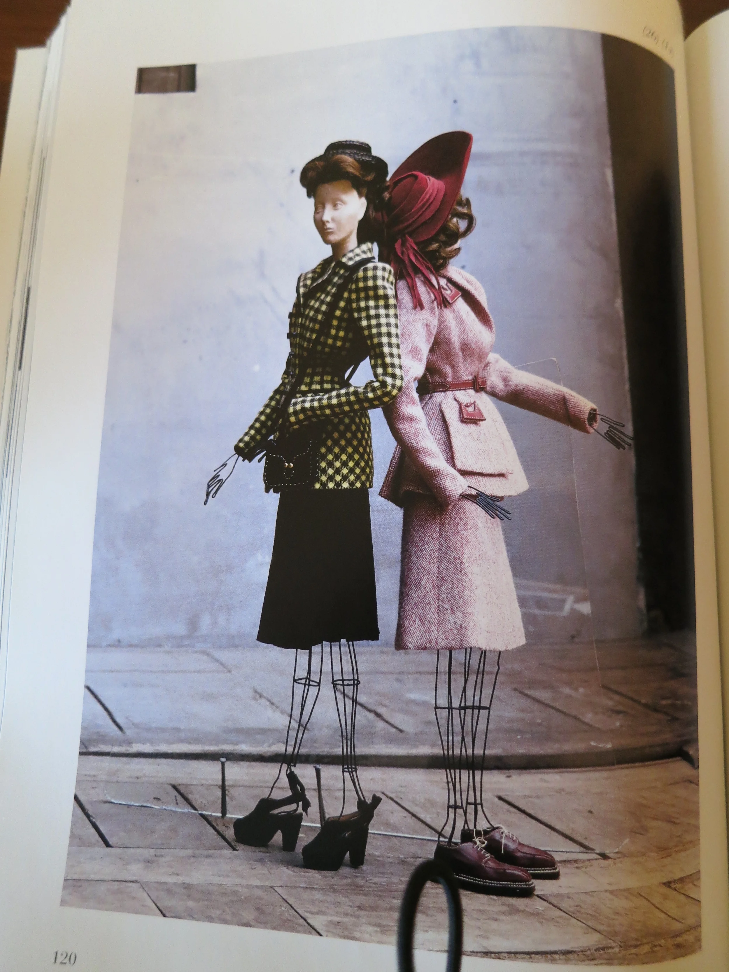 More of the 220 models--note handbags, shoes, hats and jewelry were made to scale as well.