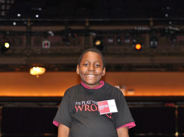 #TBT to standing on the stage at the Lyceum Theatre with @bwaygoeswrong. That smile says it all! ✨#SituationProject #ExperiencesMatter #ThePlayThatGoesWrong #lyceumtheatre