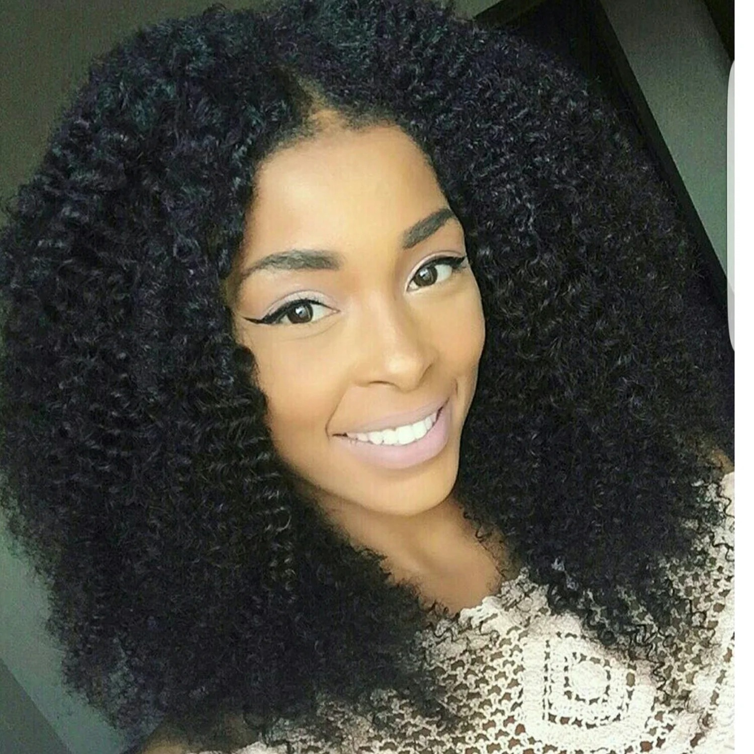 Kinky Curly U Part Wig Exclusive Blend Hair Beauty