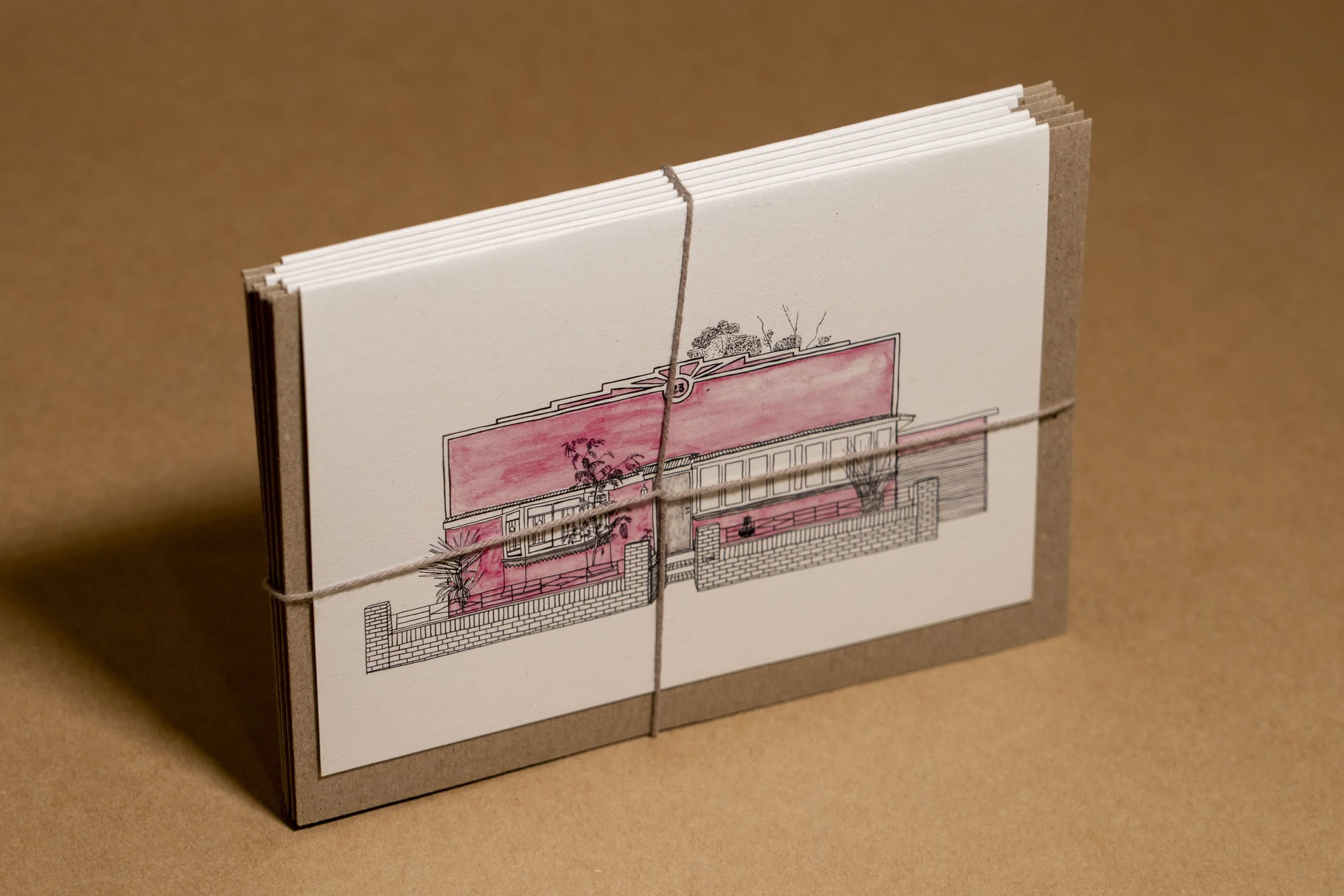 House Gift Card Set of 6 Designs