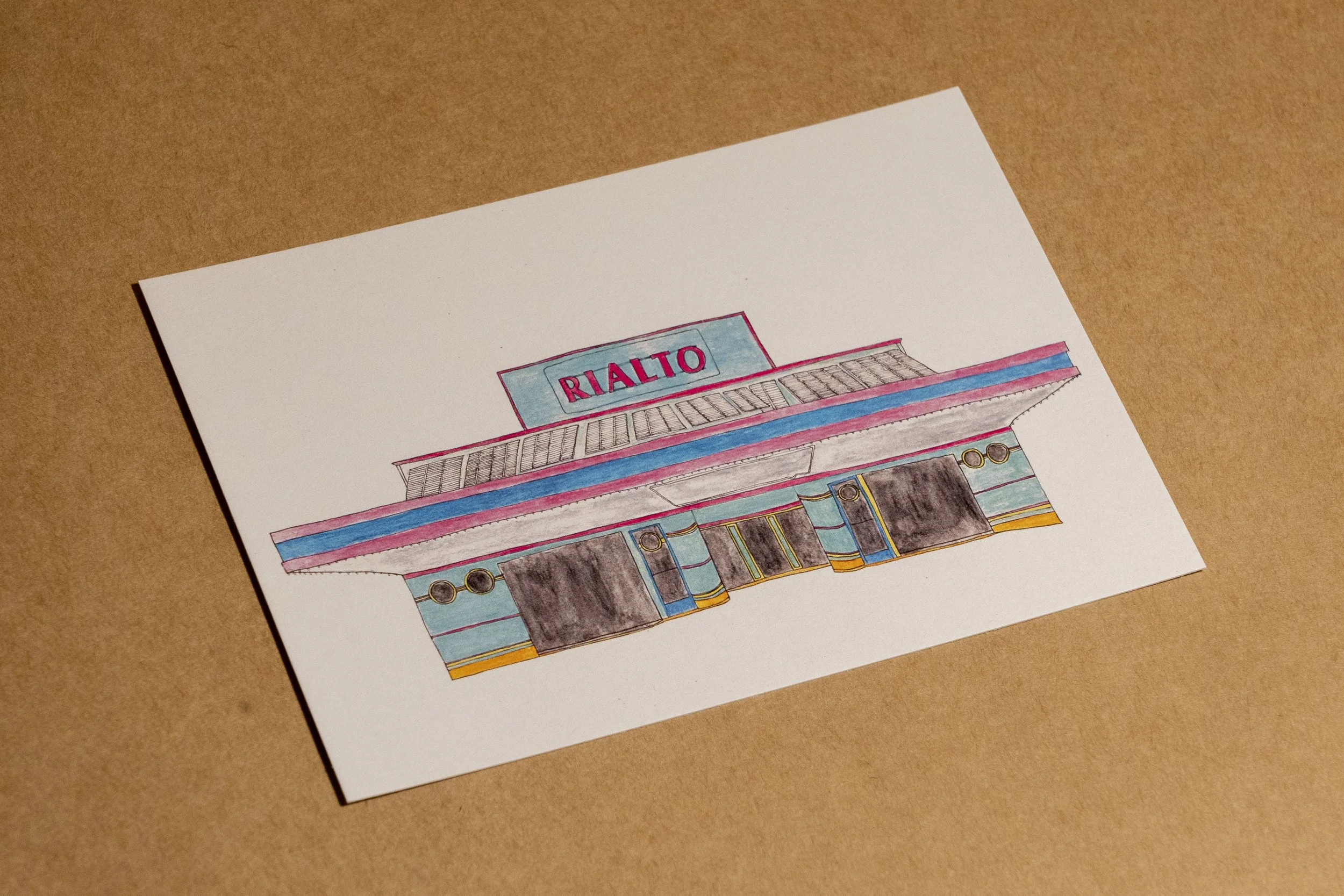 Rialto Postcard