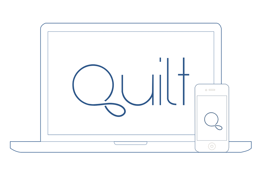  Quilt is a platform where every family member can contribute remembrances 