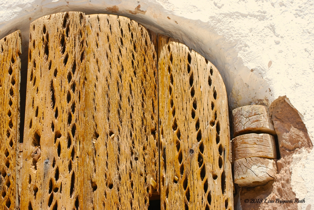 Cactus Wood Door
