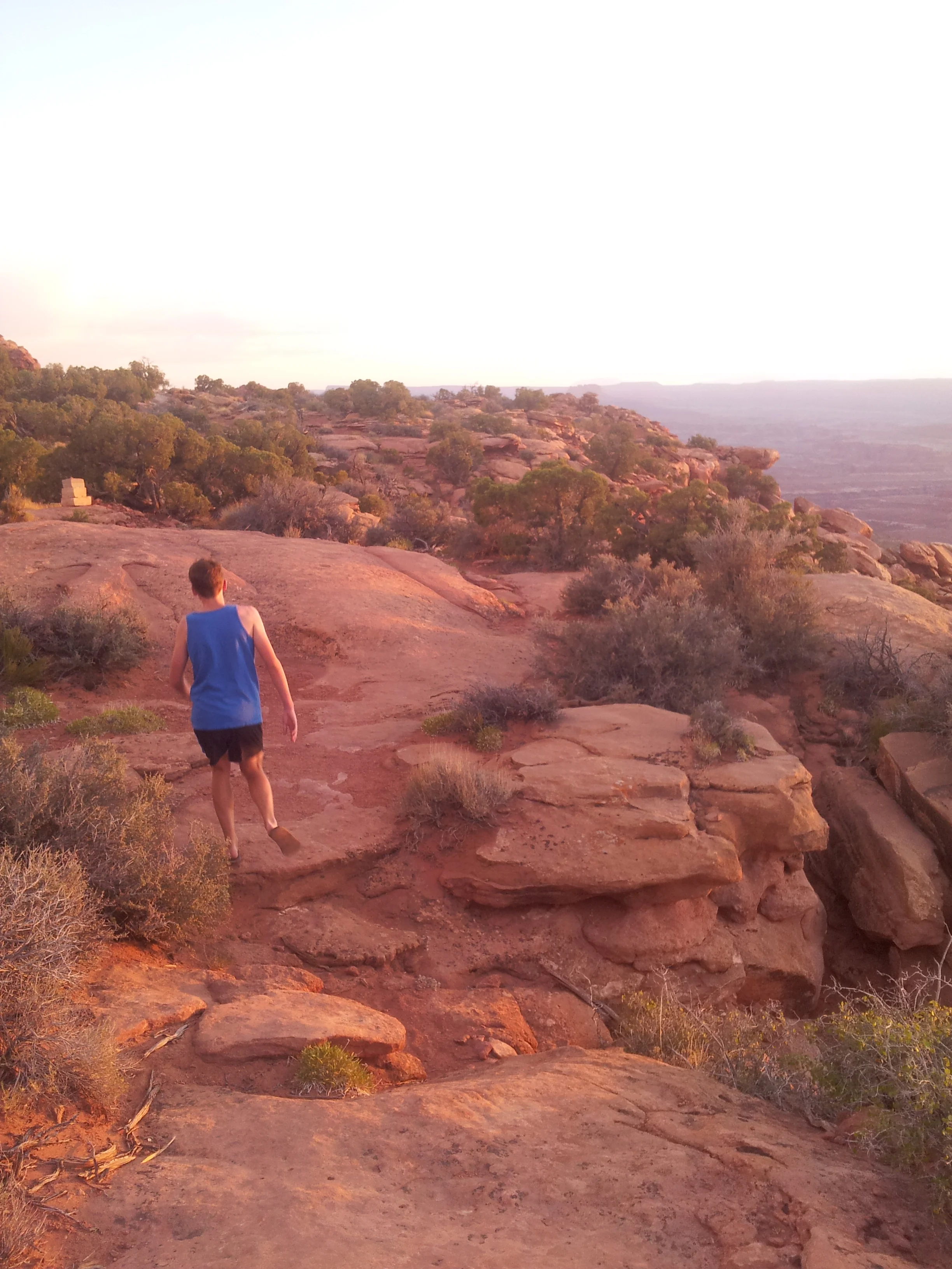 The trail is easy and flat, we hiked it in flip flops