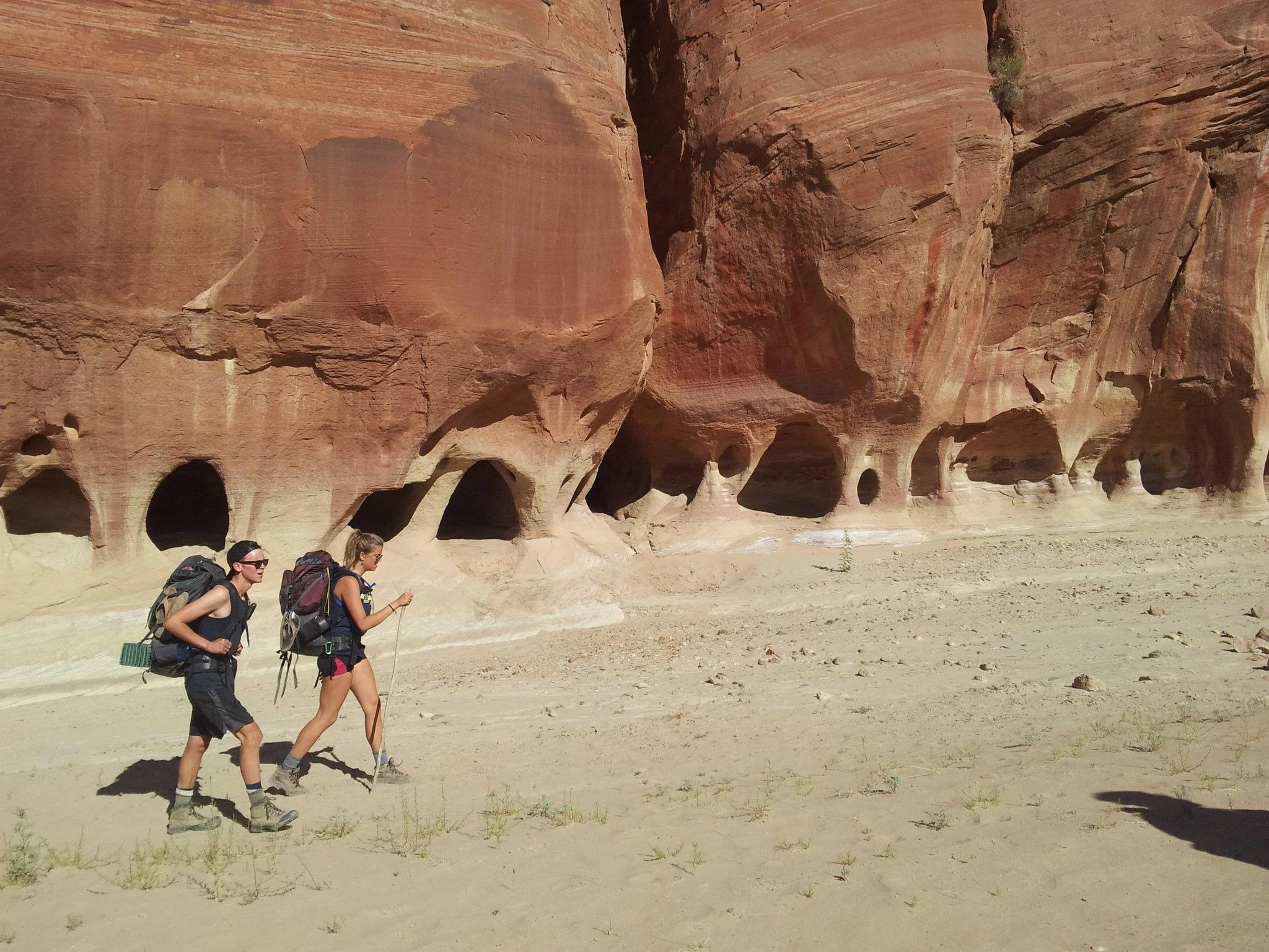 Some interesting rock formations on the hike to White House