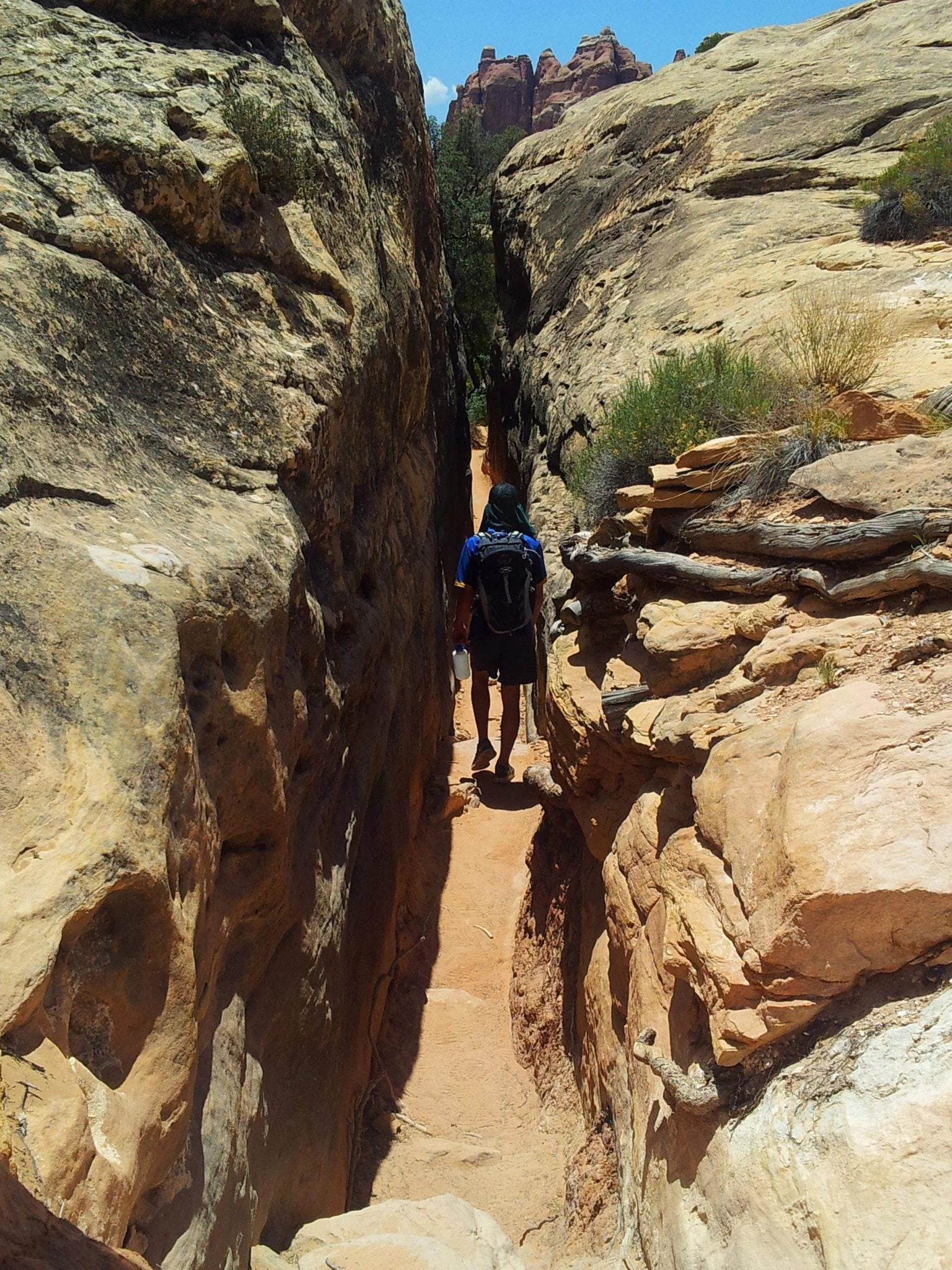 Clark entering Joint Trail