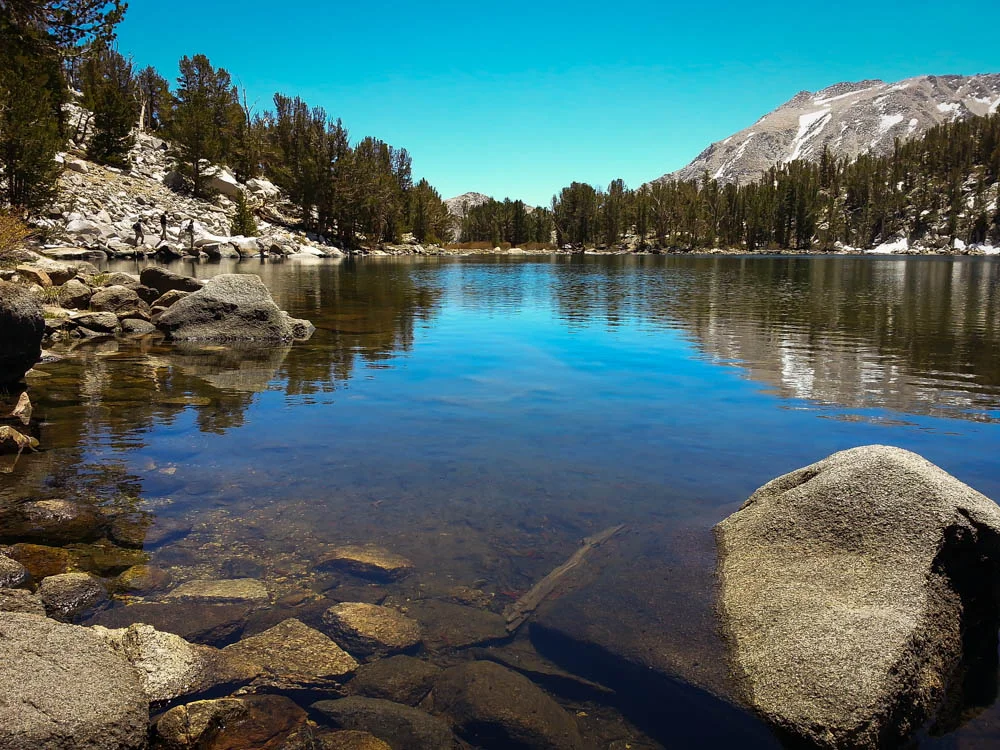 Summit Lake was our favorite and the most isolated