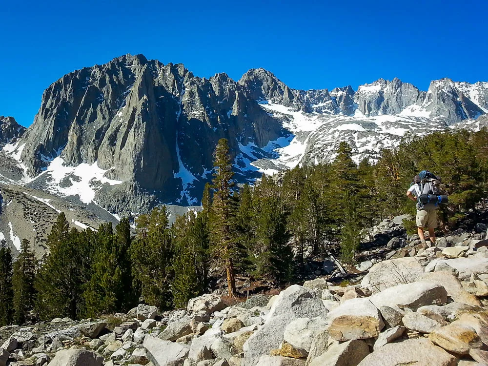The views of Temple Crag as we completed the loop