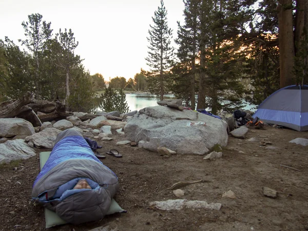 Mid day snooze by the lake