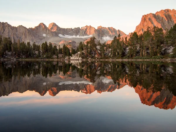 One of my favorite sunrises I've ever seen in the Sierras