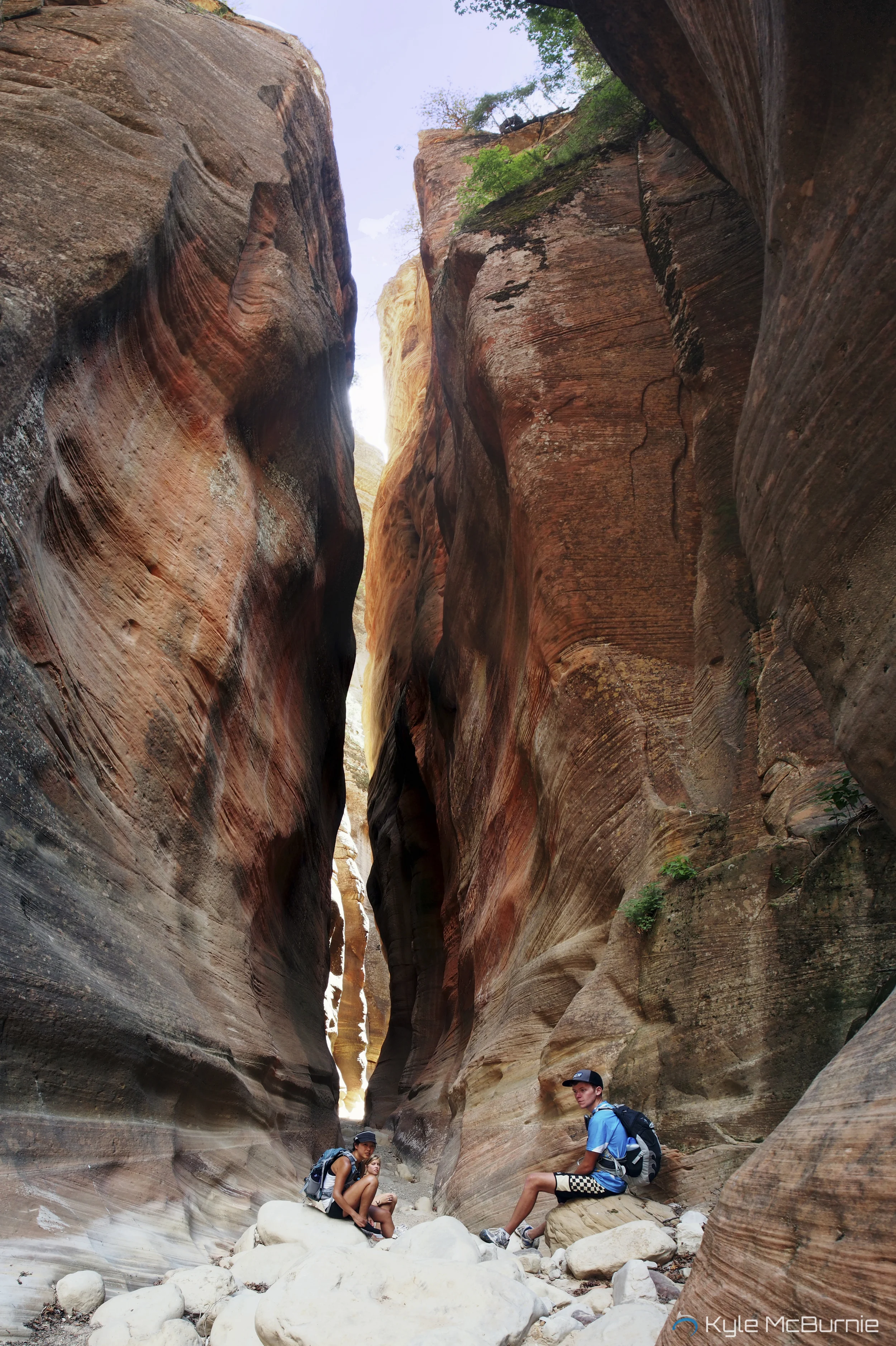 Hiking and Rappelling Orderville Canyon — Zion National Park, UT